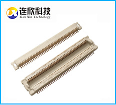 板對板連接器0.5MM  合高2.0H  2*40PIN